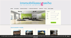 Desktop Screenshot of immobiliaregarda.it